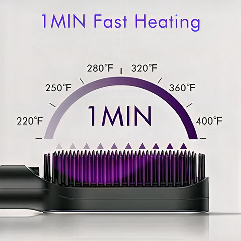 2 in 1 Hair Straightener Comb 🔥(Imported Quality)🔥