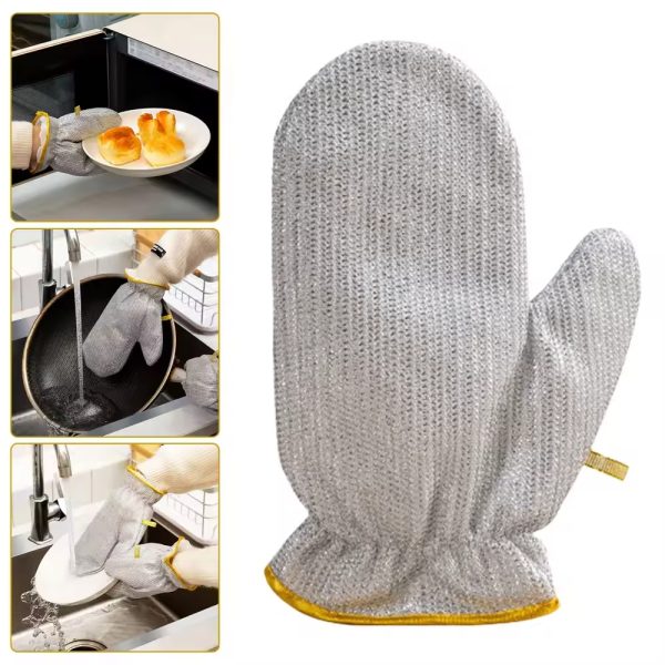 Durable Steel Wire Dishwashing Gloves